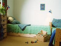 Kinderzimmer mit 2 Einzelbetten